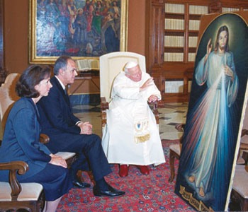 Jean-Paul II et le "Jésus-Christ" de sœur Faustina