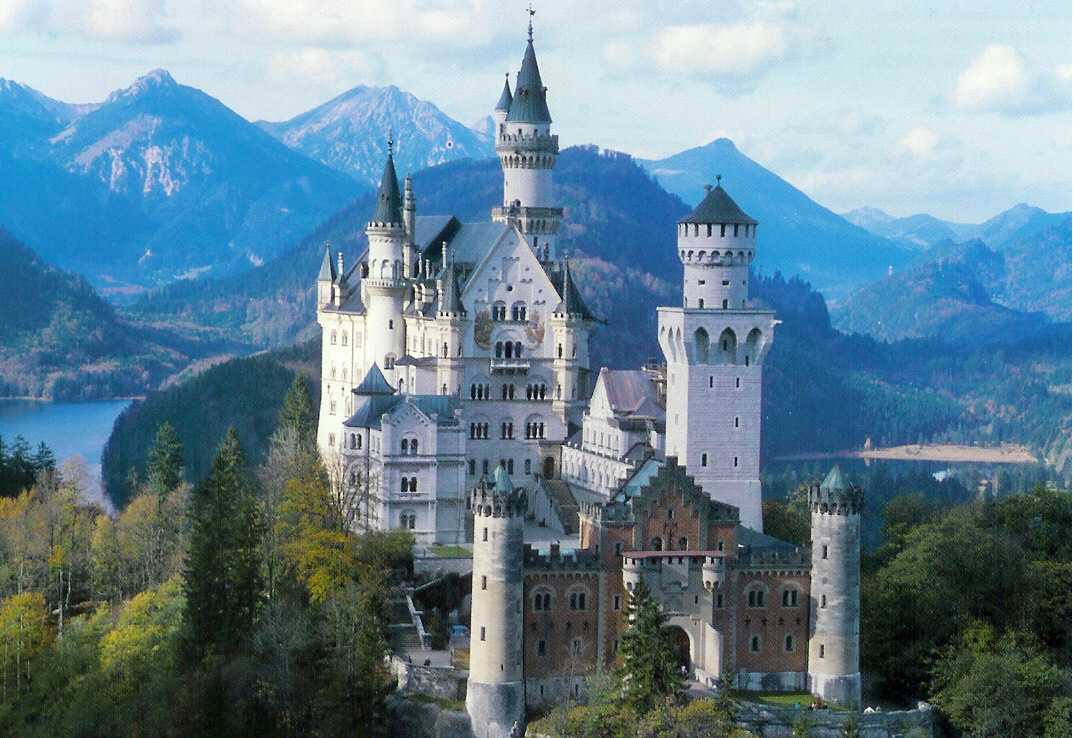 Château de Neuschwanstein en Bavière