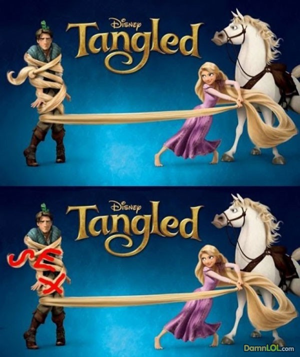 Film "Tangled" de Disney