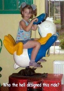"Attraction" Donald Duck pour enfants