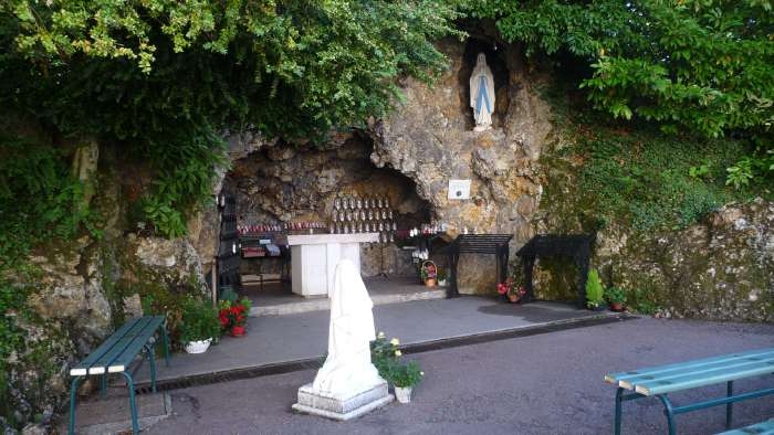 grotte de Lourdes  Couvent St Gildard à Nevers