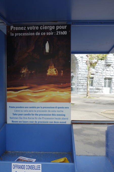 Affiche informative — Lourdes