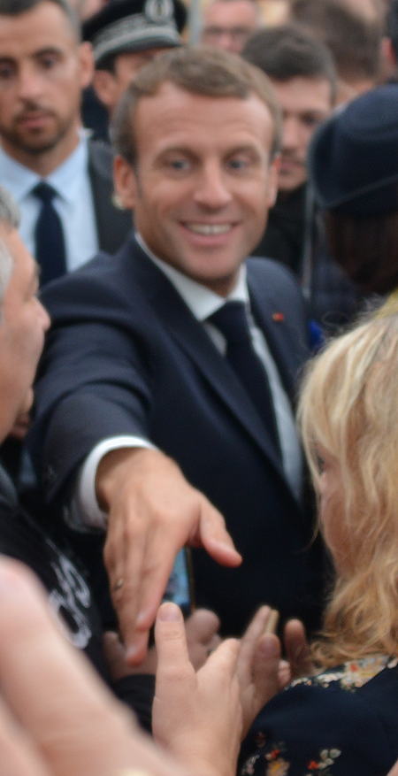 Visite d'Emmanuel Macron au 28e Sommet de l'élevage — Clermont-Cournon d'Auvergne