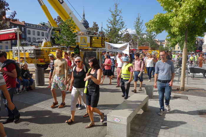 Marche pour le climat sur la Place de Jaude — Clermont-Ferrand