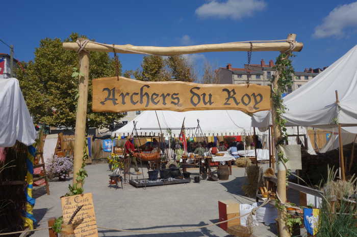 Tir à l'arc — Fête du roi de l'oiseau — Le Puy-en-Velay