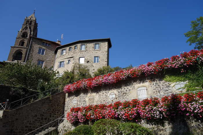 Mur fleuri — Fête du roi de l'oiseau — Le Puy-en-Velay