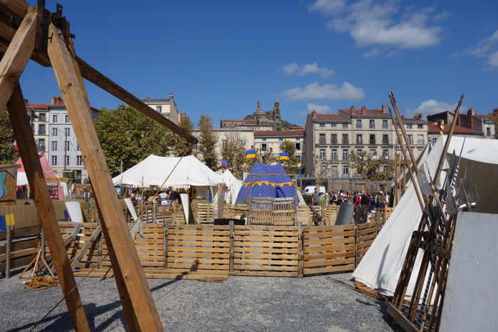 Place du Breuil — Fête du roi de l'oiseau — Le Puy-en-Velay