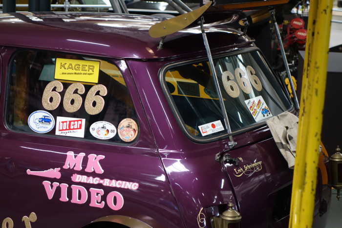 Austin Mini Angie's lover — Musée technique de Sinsheil (D)