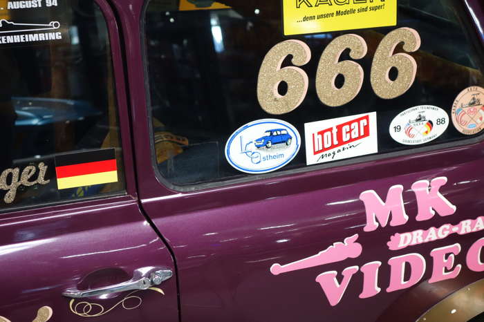 Austin Mini Angie's lover — Musée technique de Sinsheil (D)