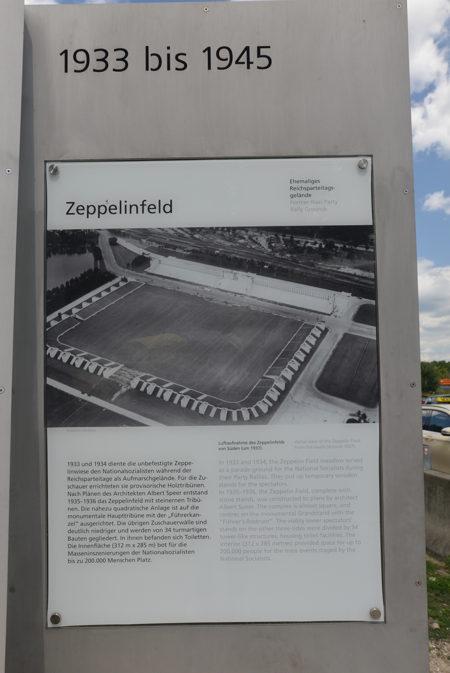Vue aérienne du Zeppelin Feld — Nuremberg