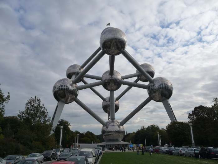 Atomium sur le plateaudu du Heysel a` Bruxelles