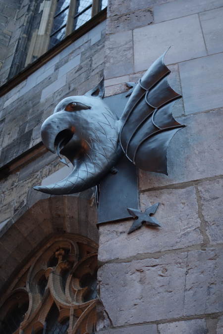 — Tête de diable sur le marché de Noël — Aachen/Aix-La-Chapelle —
