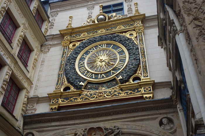 — Gros-Horloge et son horloge astronomique — Rouen —