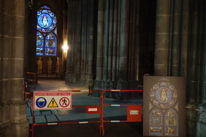 — Vitrail de la Genèse - Cathédrale ["Notre" Dame] de l'Assomption — Clermont-Ferrand —