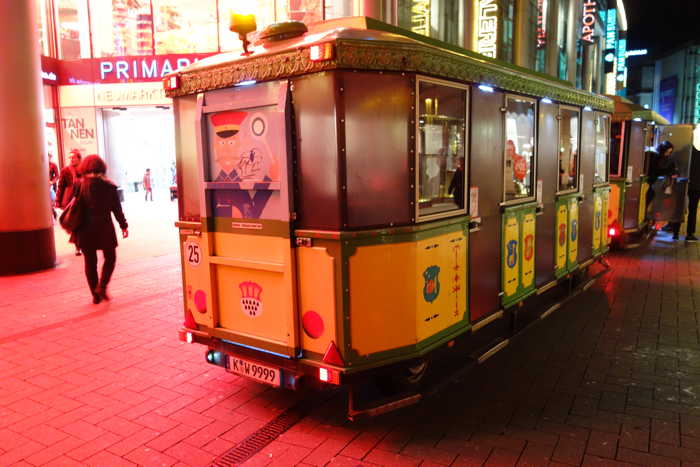 Petit train touristique — Neumarkt — Cologne