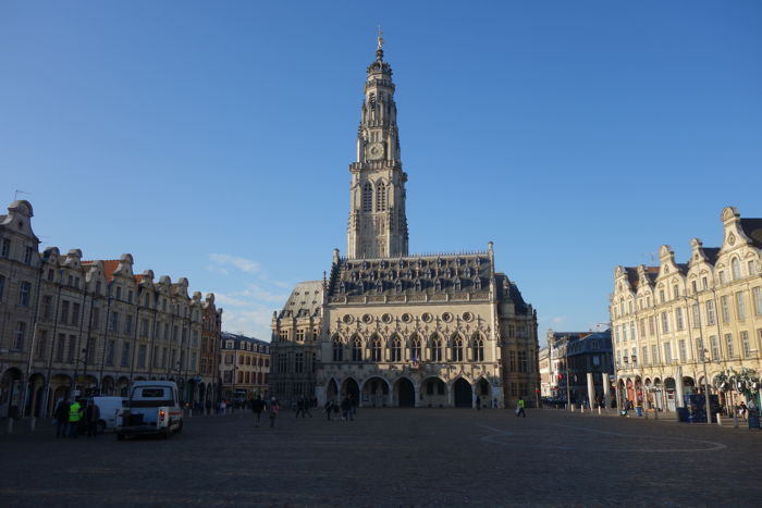 Beffroi et Place des héros - Arras