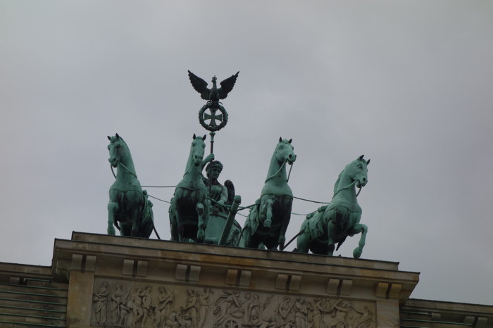 — Char de la Victoire — Porte de Brandebourg, pendant la Coupe du monde de Football - Berlin —