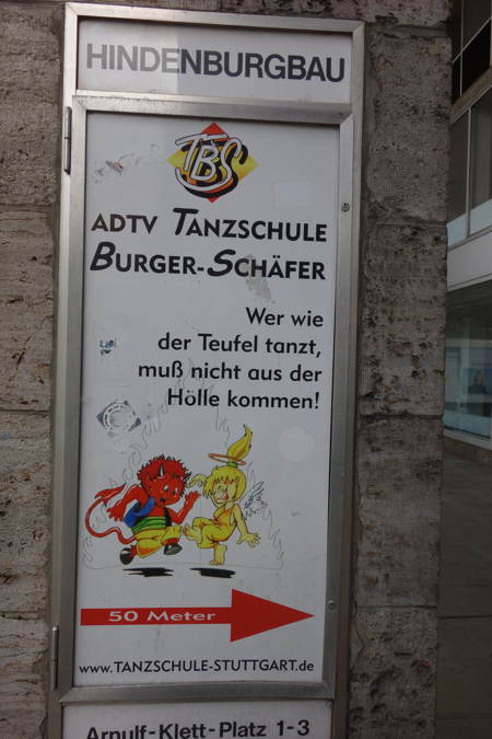 Ecole de danse à Stuttgart