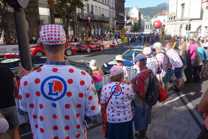 — Caravane Tour de France: Place de Jaude — Clermont-Fd —