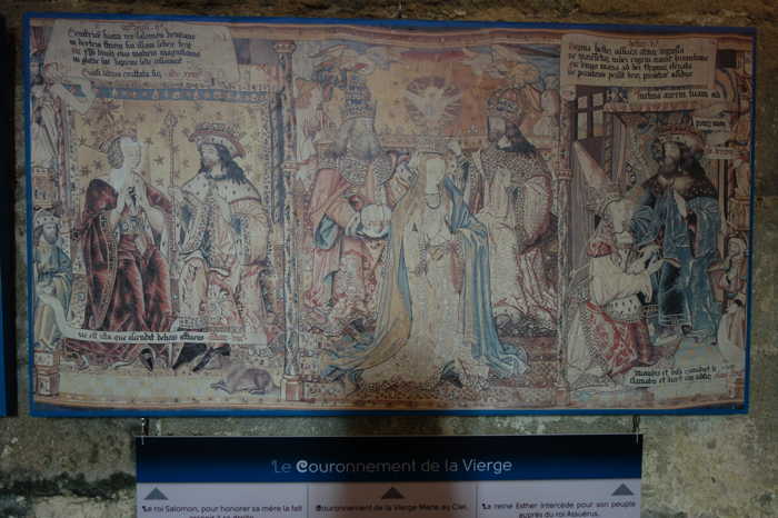 — Le couronnement de la "Vierge Marie" — Abbaye de la Chaise-Dieu —