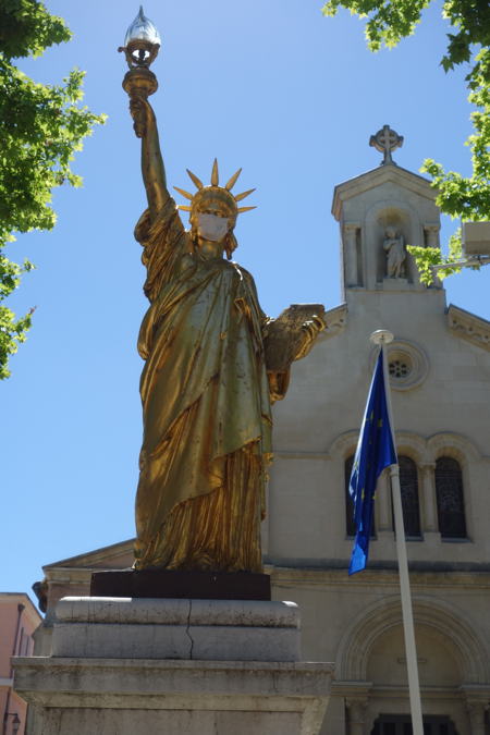 — Statue de la Liberté — St Cyr/sur/mer—