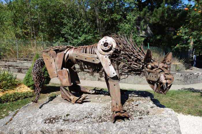 — La "Bête" de Gévaudan à Langogne —