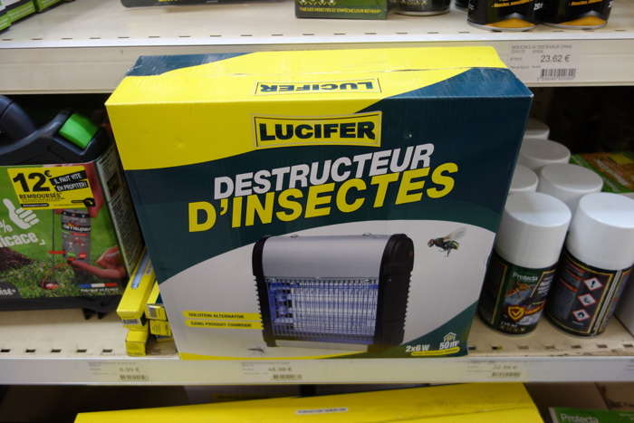 Rayon d'un super marché