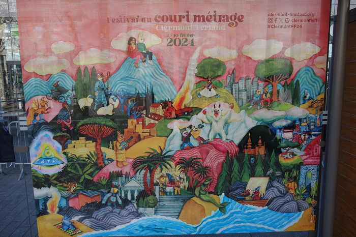 — Panneaux publicitaires Festival du Court métrage — Clermont-Ferrand —
