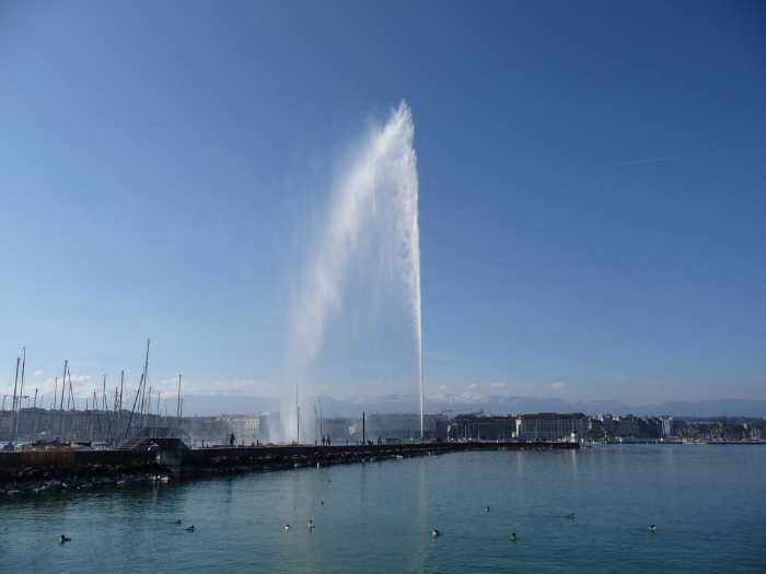 — Jet d'eau du Lac Léman — Genève (CH) —