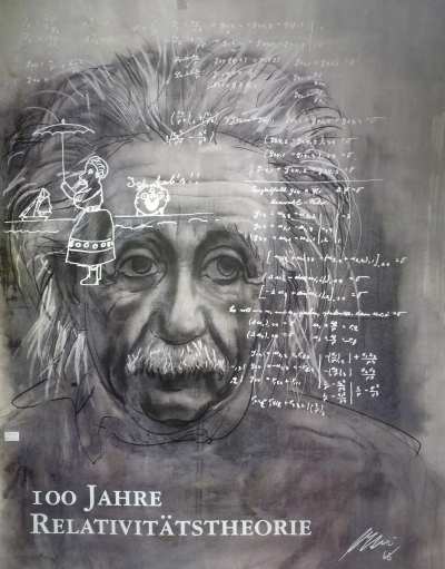 — Poster d'Einstein — maison d'Einstein —
