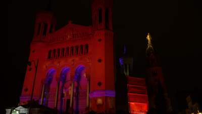 - Basilique de Fourvière - Fête des Lumières - Lyon - 