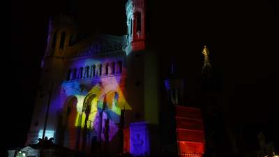 - Basilique de Fourvière - Fête des Lumières - Lyon - 
