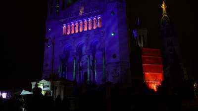 - Basilique de Fourvière - Fête des Lumières - Lyon - 