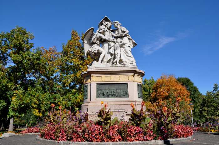 — "Strassburger Denkmal" — parc Sainte-Élisabeth — Bâle/Basel —