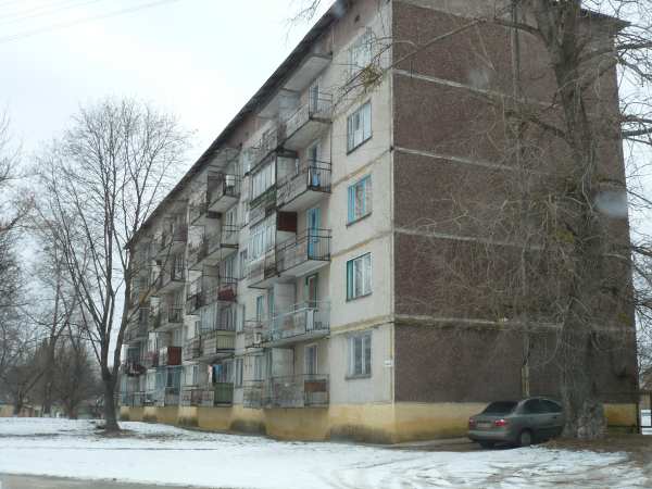 - Bâtiments dans la ville de Prypiat  -