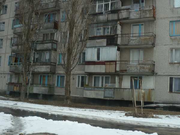 - Bâtiments dans la ville de Prypiat  -