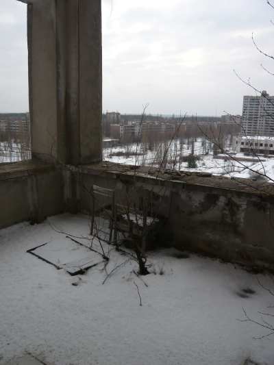 - Bâtiments dans la ville de Prypiat - intérieurs -