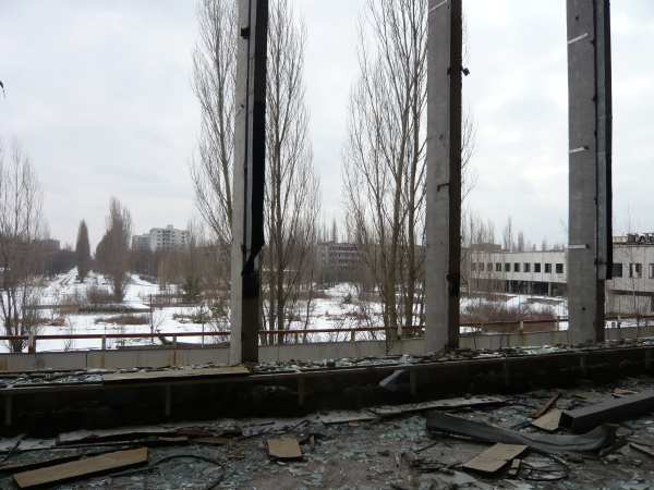 - Bâtiments dans la ville de Prypiat - intérieurs -