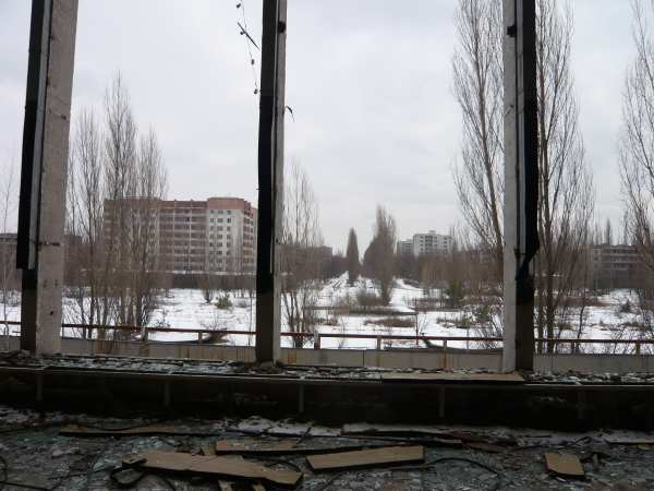 - Bâtiments dans la ville de Prypiat - intérieurs -