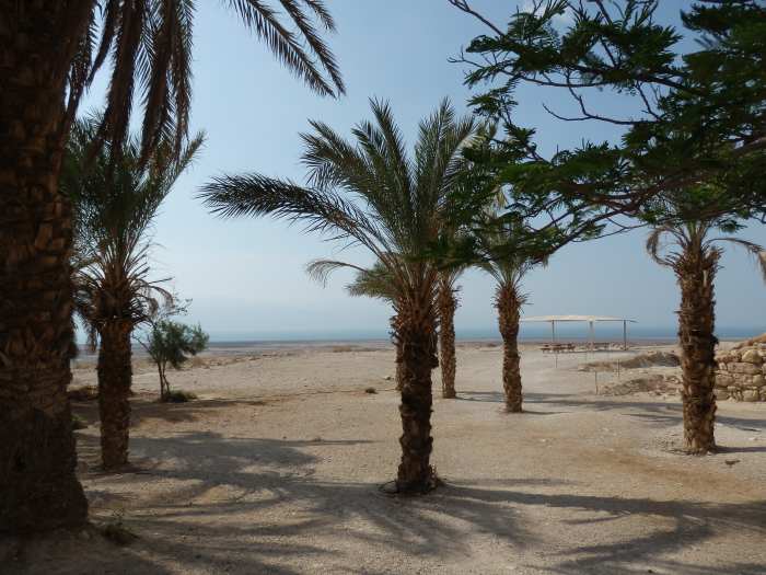 — Site de Qumran sur les rives de la mer morte - Israël —