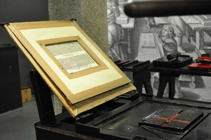— Imprimerie de Gutenberg - Musée Gutenberg - Mayence (Allemagne) —  — Pas de copyright — Document personnel — Gérard Colombat — Octobre 2010 —
