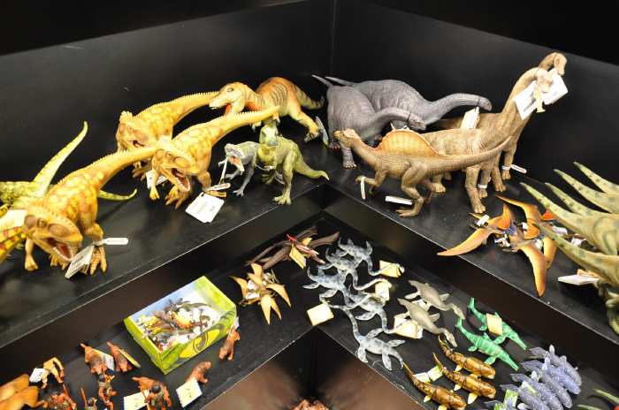 — Représentations de créatures préhistoriques - musée d'histoire naturelle (Naturhistorisches Museum) - Bâle/Basel —