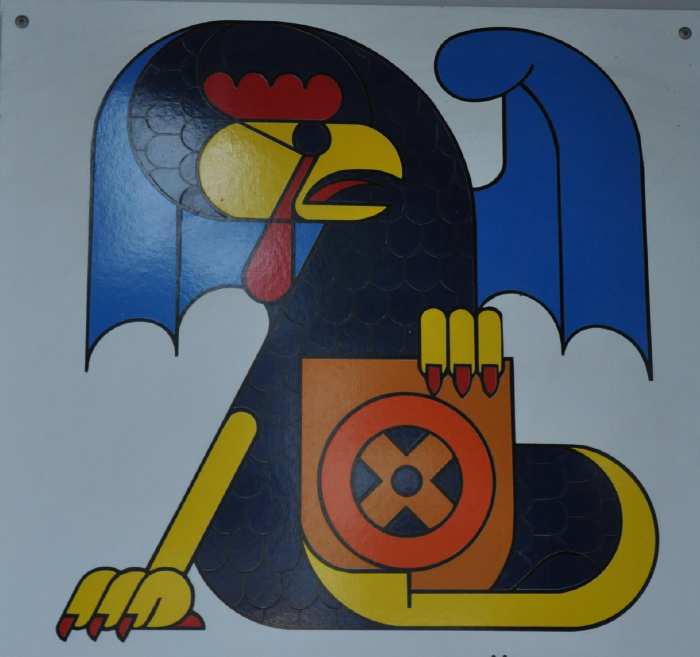 — Représentation stylisée d'un basilic - Bâle/Basel —