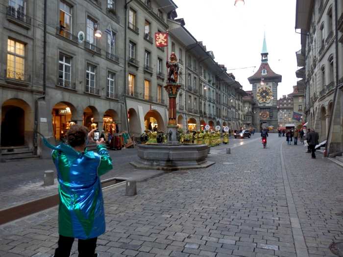 — Carnavaliers dans la Kramgasse - Berne —