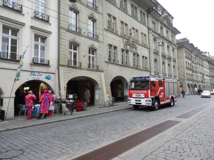 — Carnavaliers dans la Kramgasse - Berne —