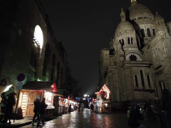 — Basilique du sacré-cœur et marché de Noël - Paris —