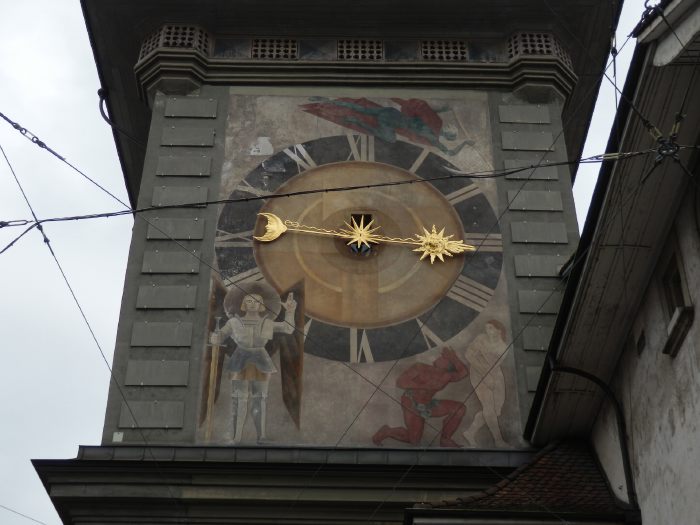 — Détail de la Tour de l'horloge - Bern/Berne (Suisse) —