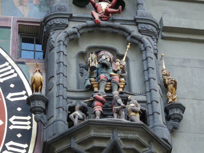 Détail de la Tour de l'horloge — Bern/Berne