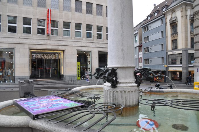 Fontaine aux basilics — Bâle/Basel