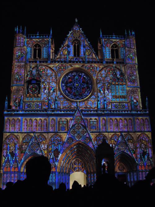 Cathédrale St Jean - Fête des Lumières 2012 - Lyon